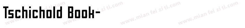 Tschichold Book字体转换